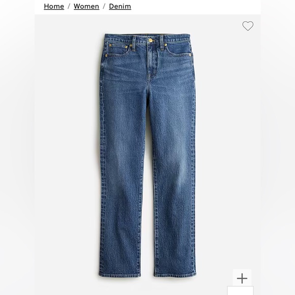 J.crew Classic Straight Jean in Bronson Wash - Picture 2 of 4